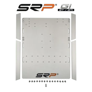 SRP® Pro inverted pedal kit for simracing with high-precision load cell