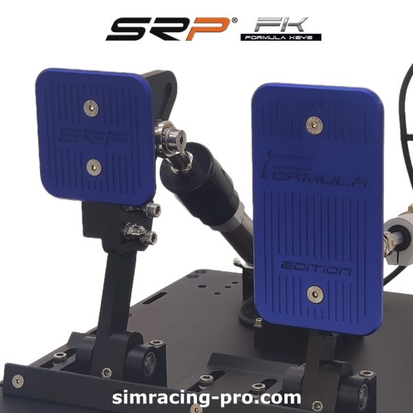 Formula Simracing pedals blue color keys