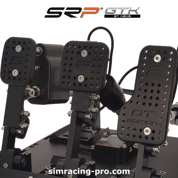 GT Simracing pedals black color keys