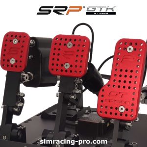 GT Simracing pedals red color keys