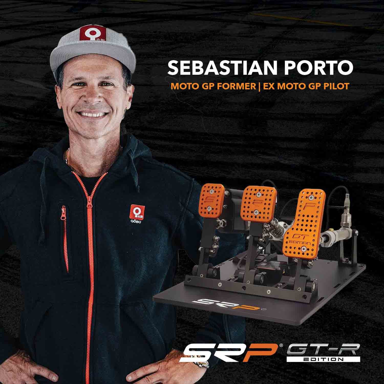 Sebastia Porto using SRP Pneumatic Sim Racing Pedals