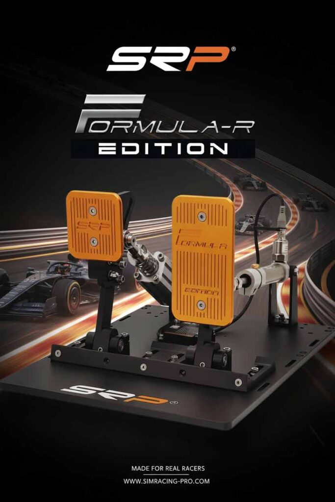 Formula 1 SimRacing Pedals SRP®