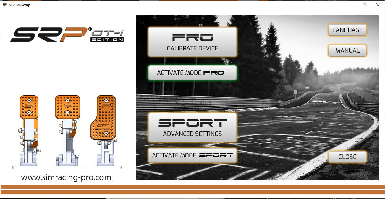 Screenshot SRP My Setup