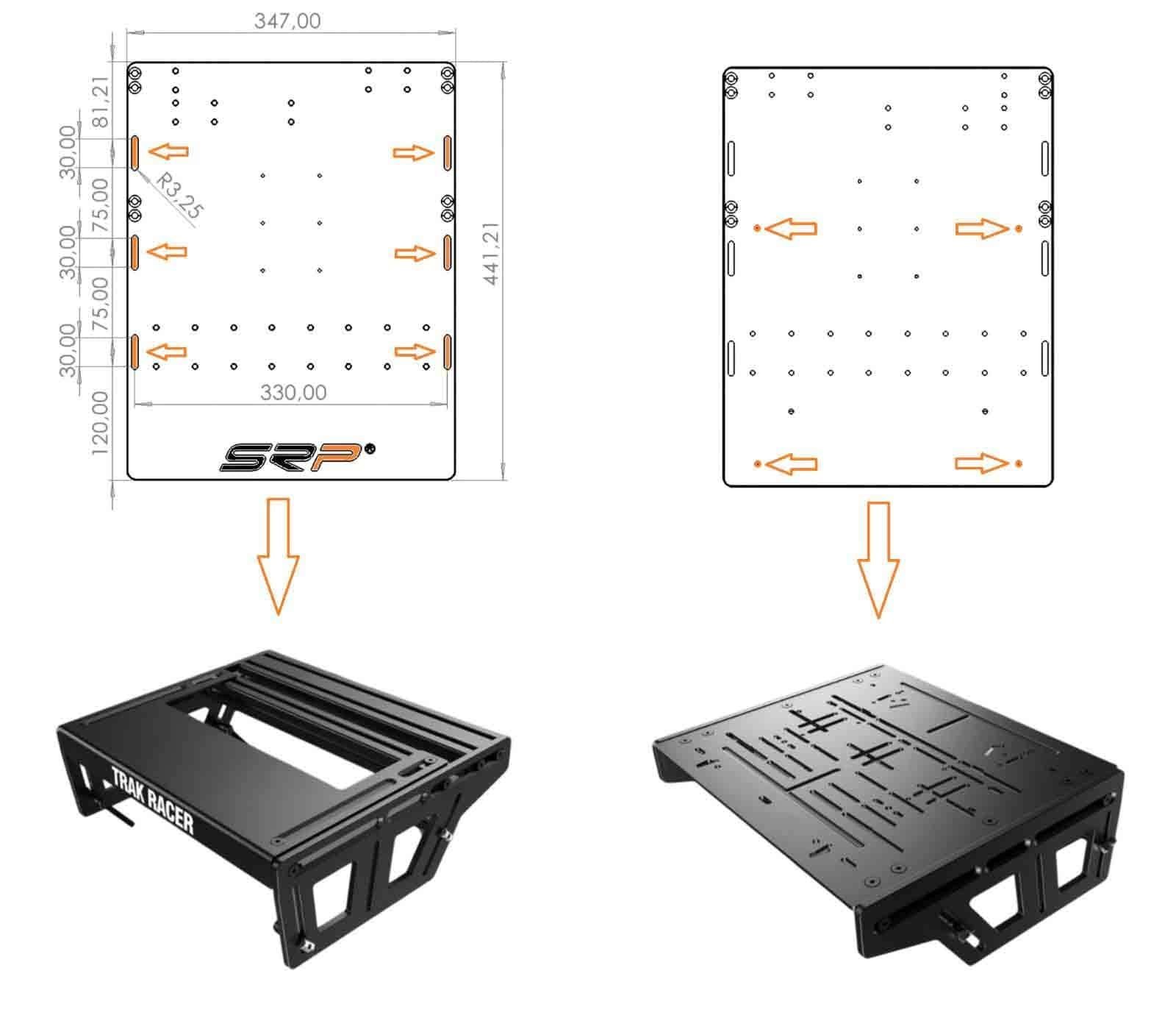 SRP GT-R Mounting compatibility