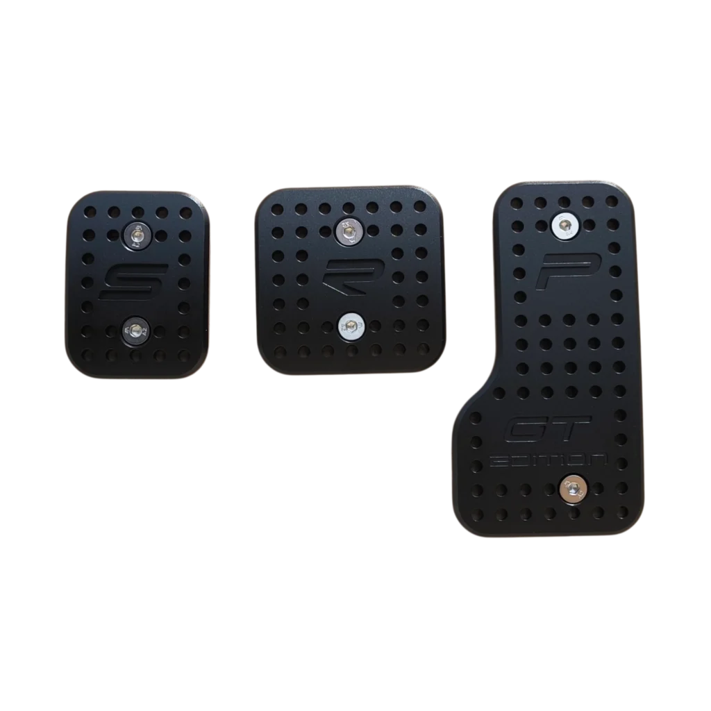 GT Pedal Keys Black | SRP® Sim Racing Parts